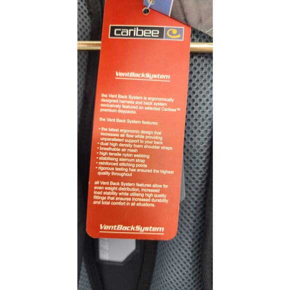 New NWT Caribee Quencher Hydration Pack Bag Hiking‎ Outdoor Black - Picture 8 of 8